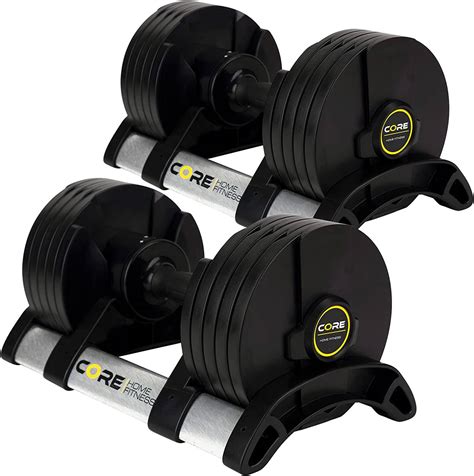 Strongology Tundra 25 Home Fitness Adjustable Smart Dumbbell from 5kg to 25 kg Training Weights. . Core home fitness adjustable dumbbells